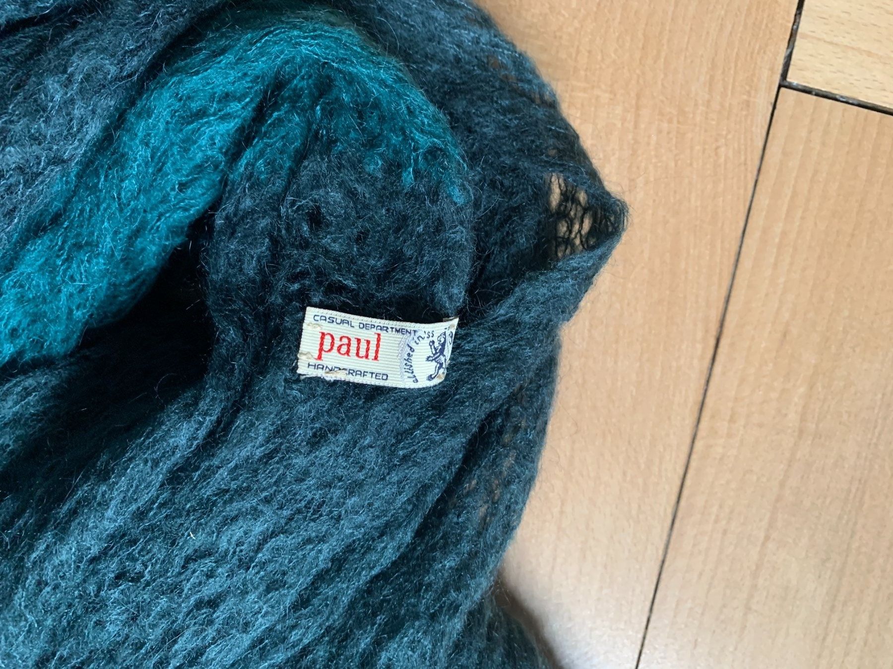 Paul Kehl Foulards & écharpes: PAUL KEHL - Strick Loop petrol – D'occasion à Zürich par Diazaio 2