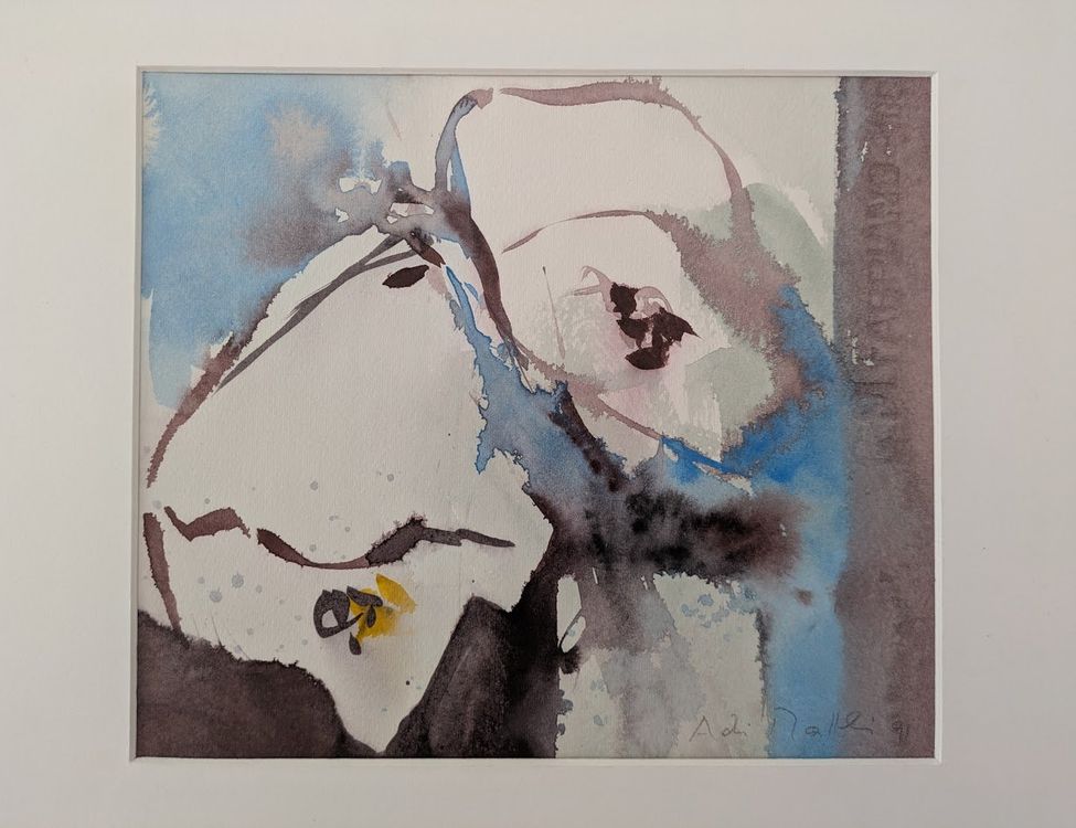 Dipinti: Adi Mattli - Nach dem Frühlingsregen - Aquarell – Usato da Schliern b. Köniz venduto da morphy55 1