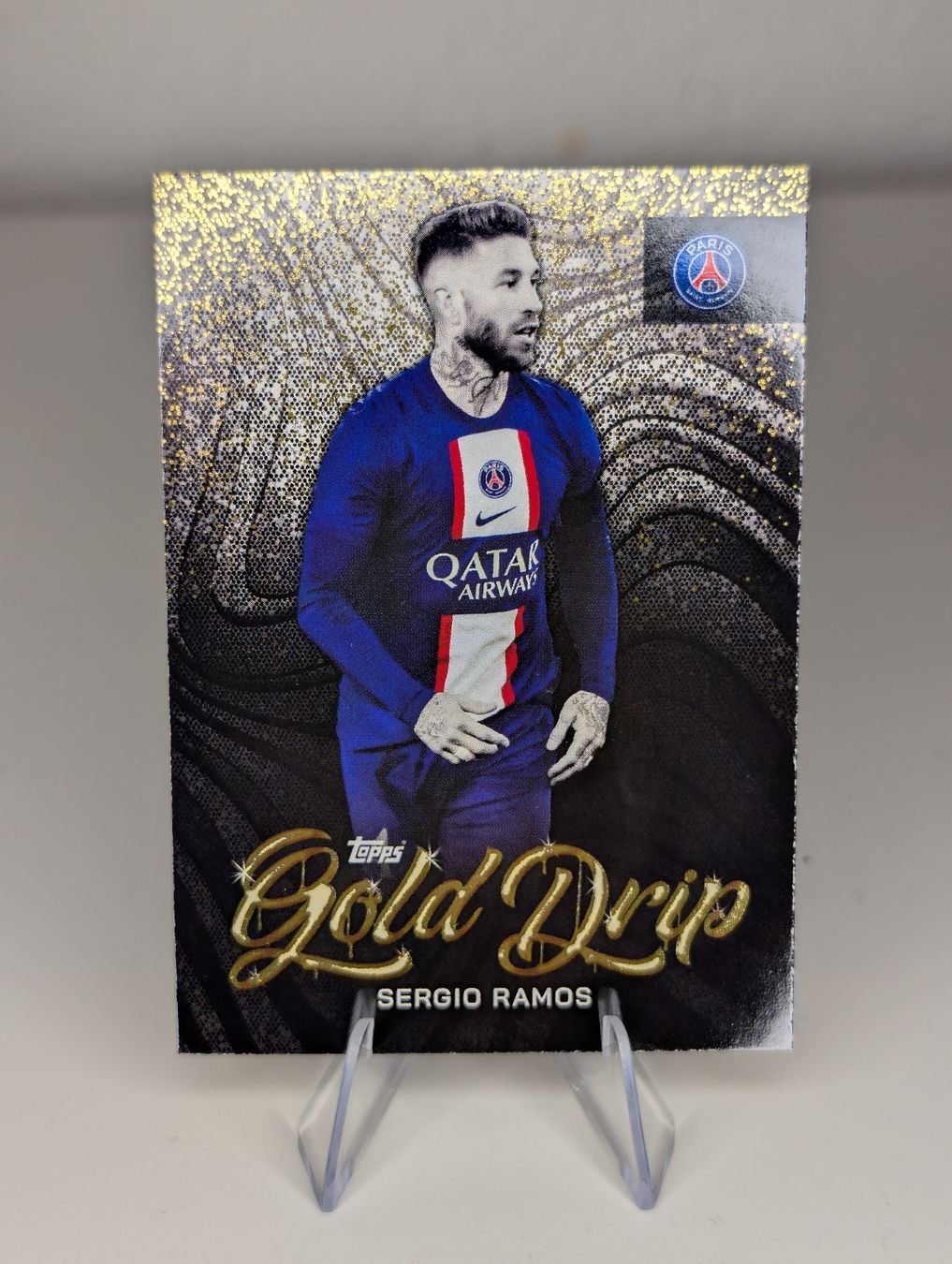 Topps Carte collezionabili: Sergio Ramos Gold Drip PSG Topps – Nuovo (secondo la descrizione) da Hunzenschwil venduto da BRPCards