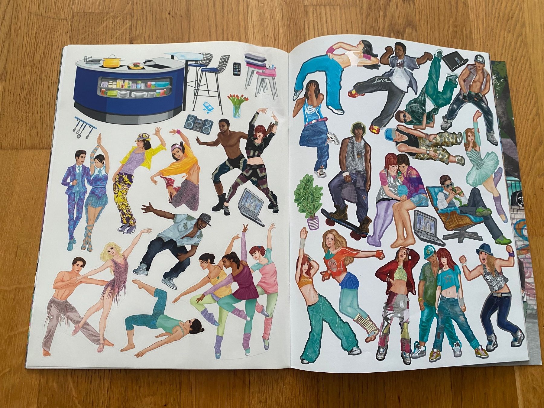 Sticker: Sticker-Spass Thema Dance – Nuovo (secondo la descrizione) da Riedholz venduto da emm_22qn 2