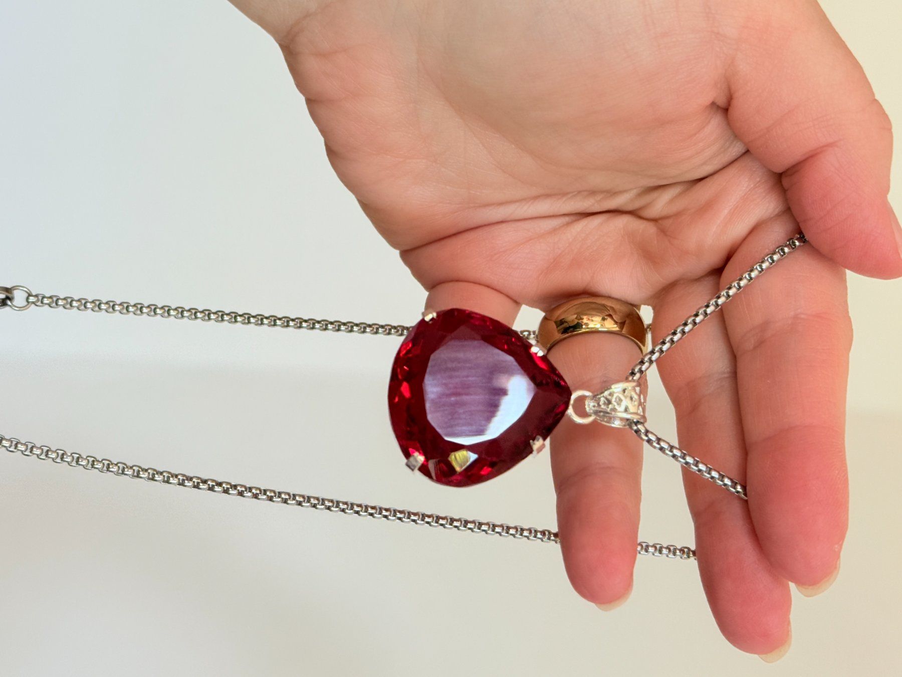 Catenine: Certificat Collier pendentif 99.05 Ct – Nuovo e nell'imballaggio originale da Genève venduto da AWWA 4