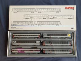 Marklin ho 4367 wagon set eurocity