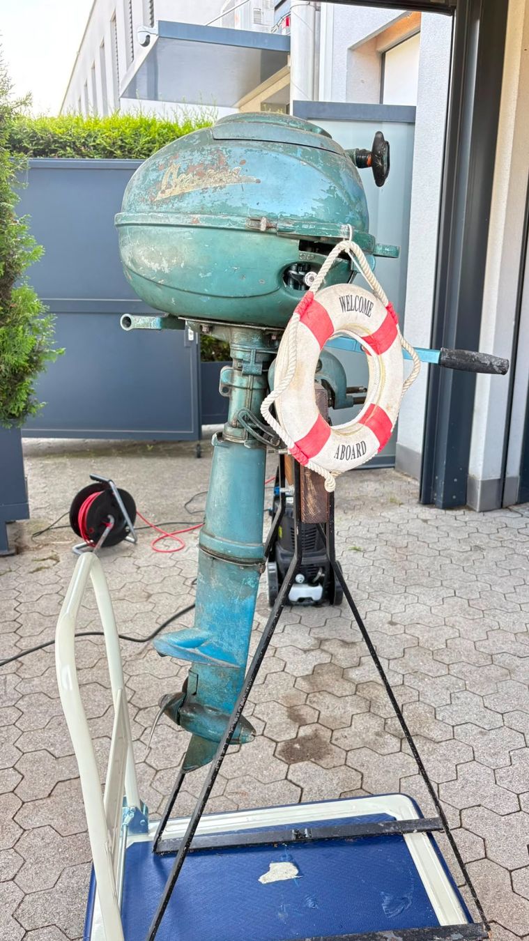 Motoren: Piaggio Moscone - Bootsmotor Vintage 1957 – Gebraucht aus Luzern von Idem63