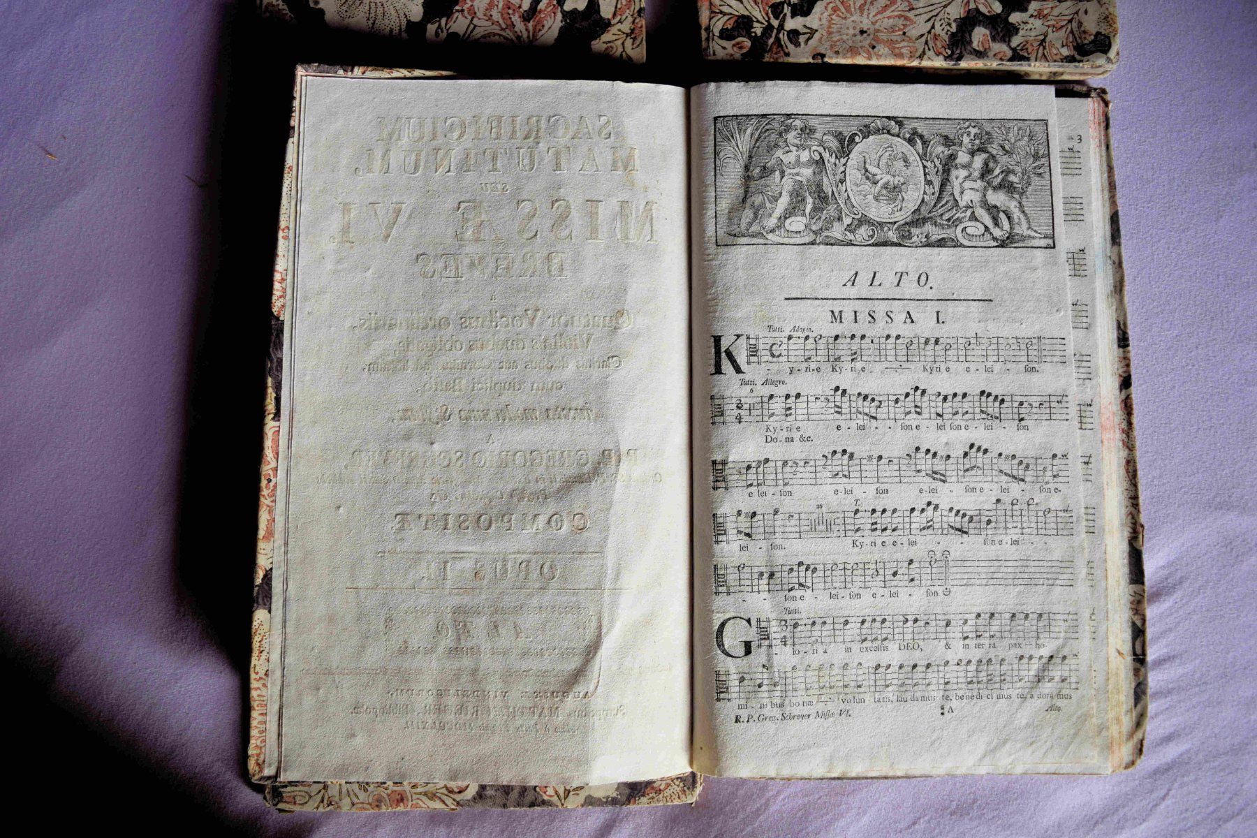 Libri: Notenbücher 6er Set von 1763 – Usato da Zizers venduto da Osemziz 2