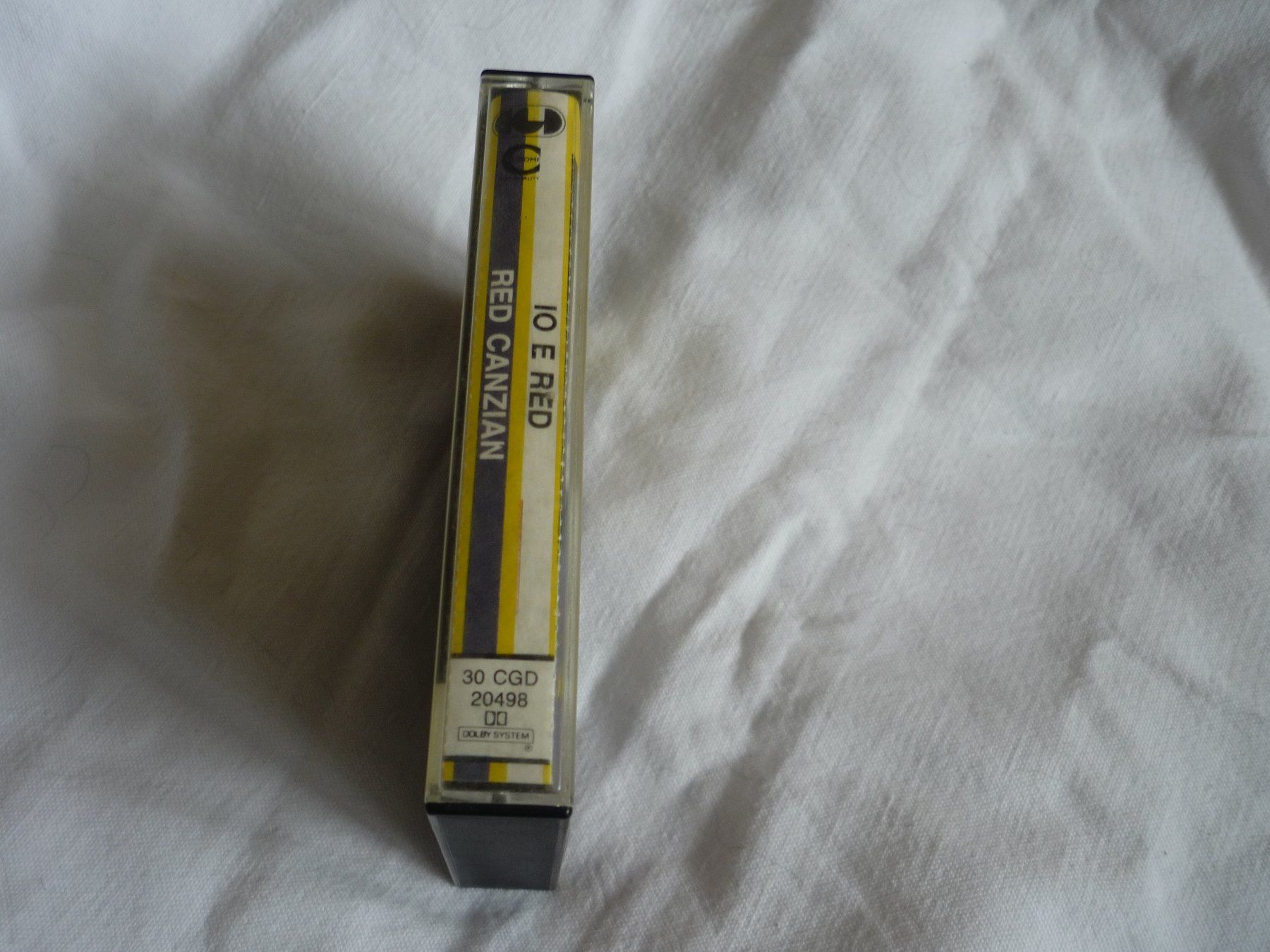 Musicassette: Rare MC Kassette - Red Canzian - io e red – Usato da Beringen venduto da Flatretriever 1