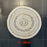 Gehäkelter Teppich (ø88cm)