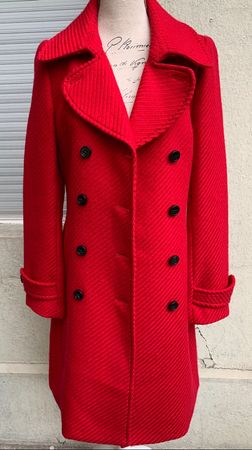 Splendide manteau 100%laine LES PETITES structuré t.1