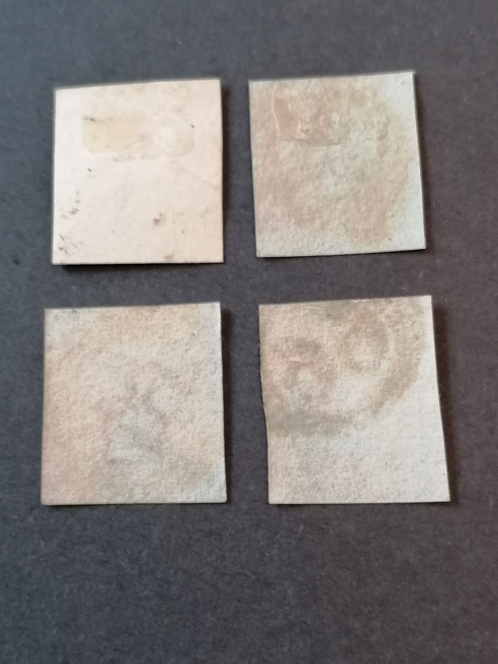 Tous les timbres: 4mal One Penny red 1841  – D'occasion à Happerswil par tschergi 1