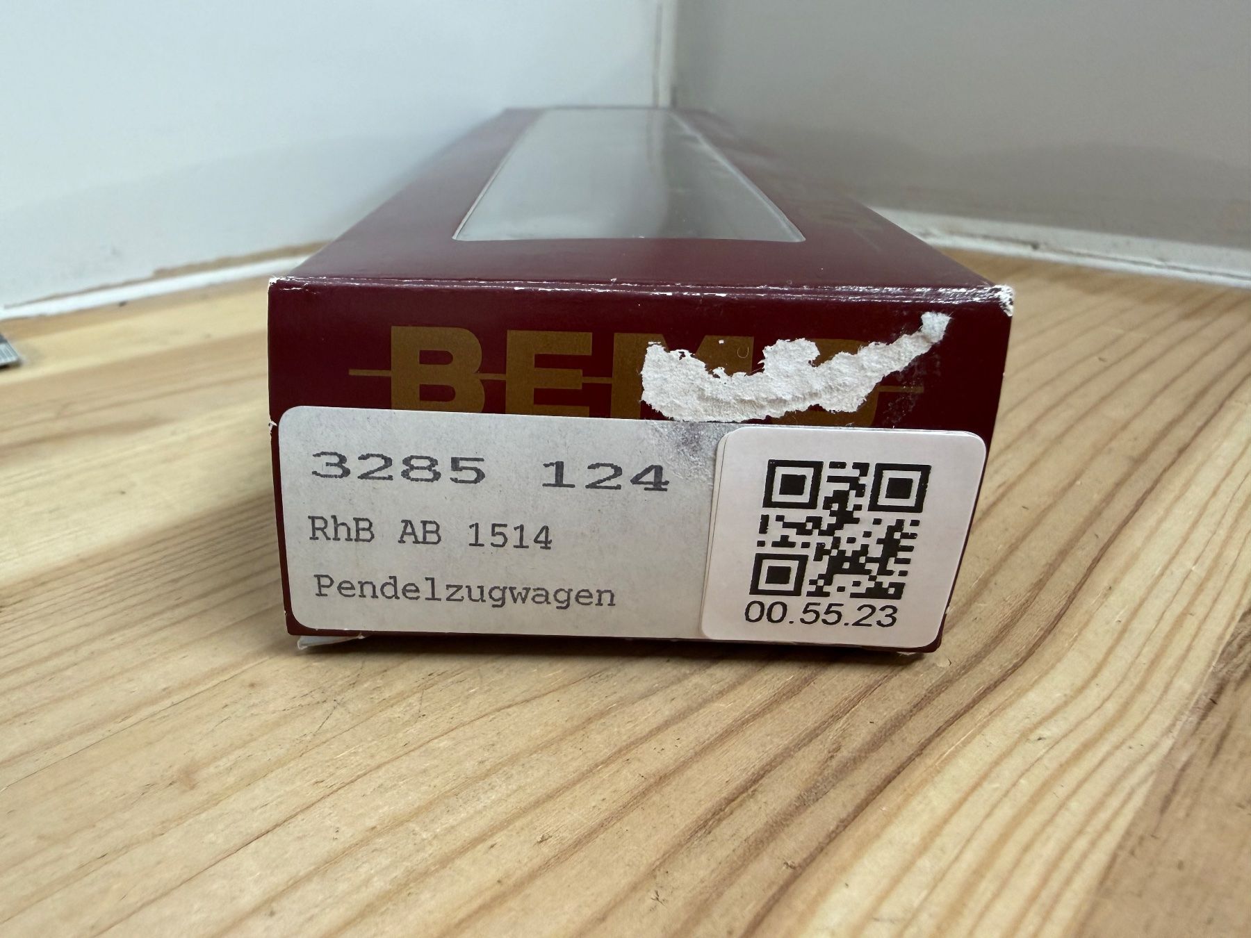 Bemo Modellini di ferrovie: Bemo 3285 124 RhB AB Pendelzugwagen – Usato da Büsserach venduto da ModellbahnDepot 9