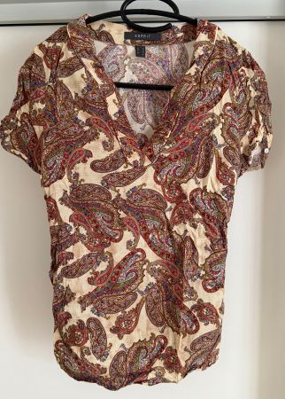 Esprit tolles Blusenshirt aus Viskose, Gr. S