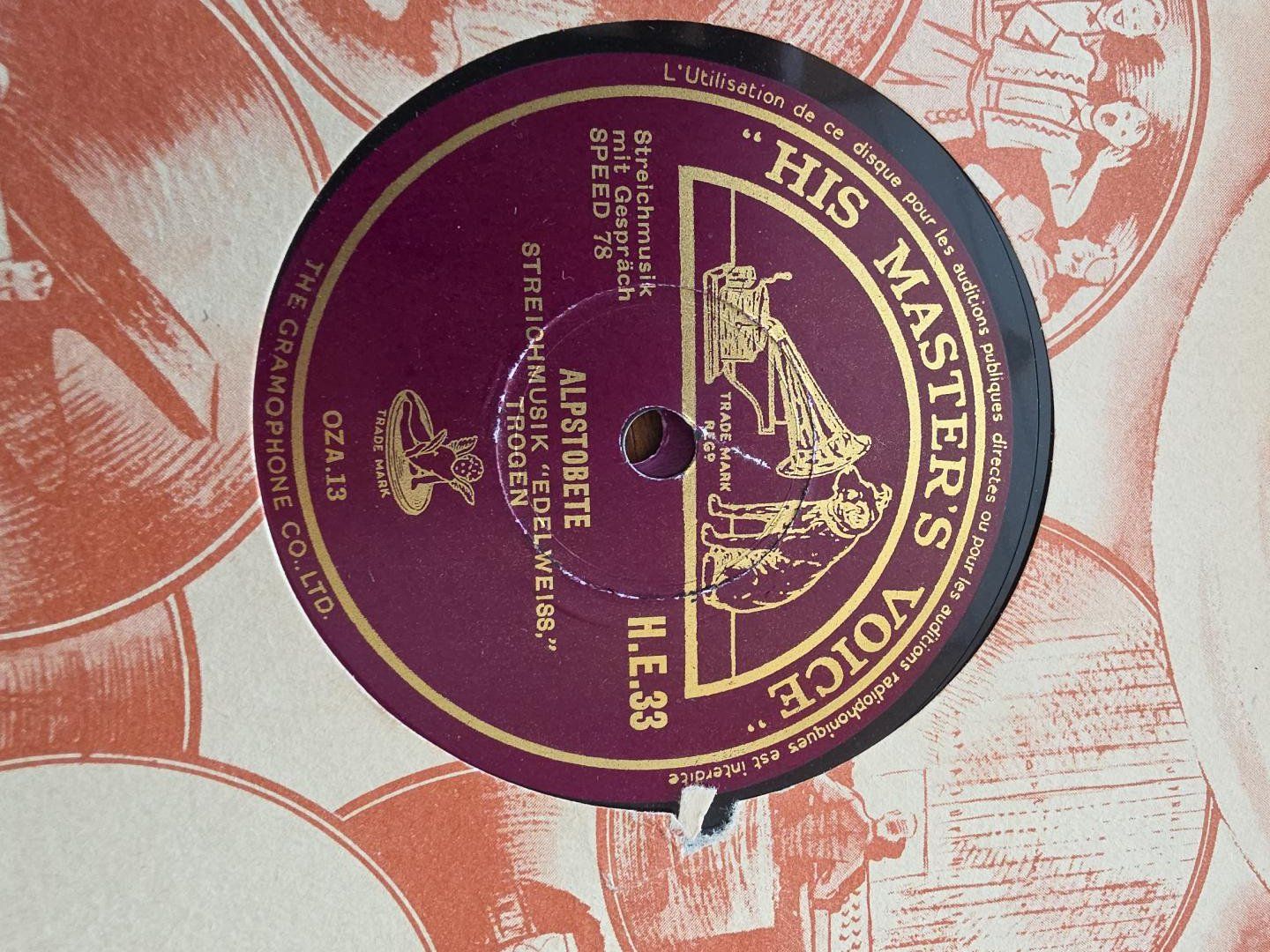 Schallplatten: 3 Appenzeller Schellackplatten – Gebraucht aus Nassen von murancha 2
