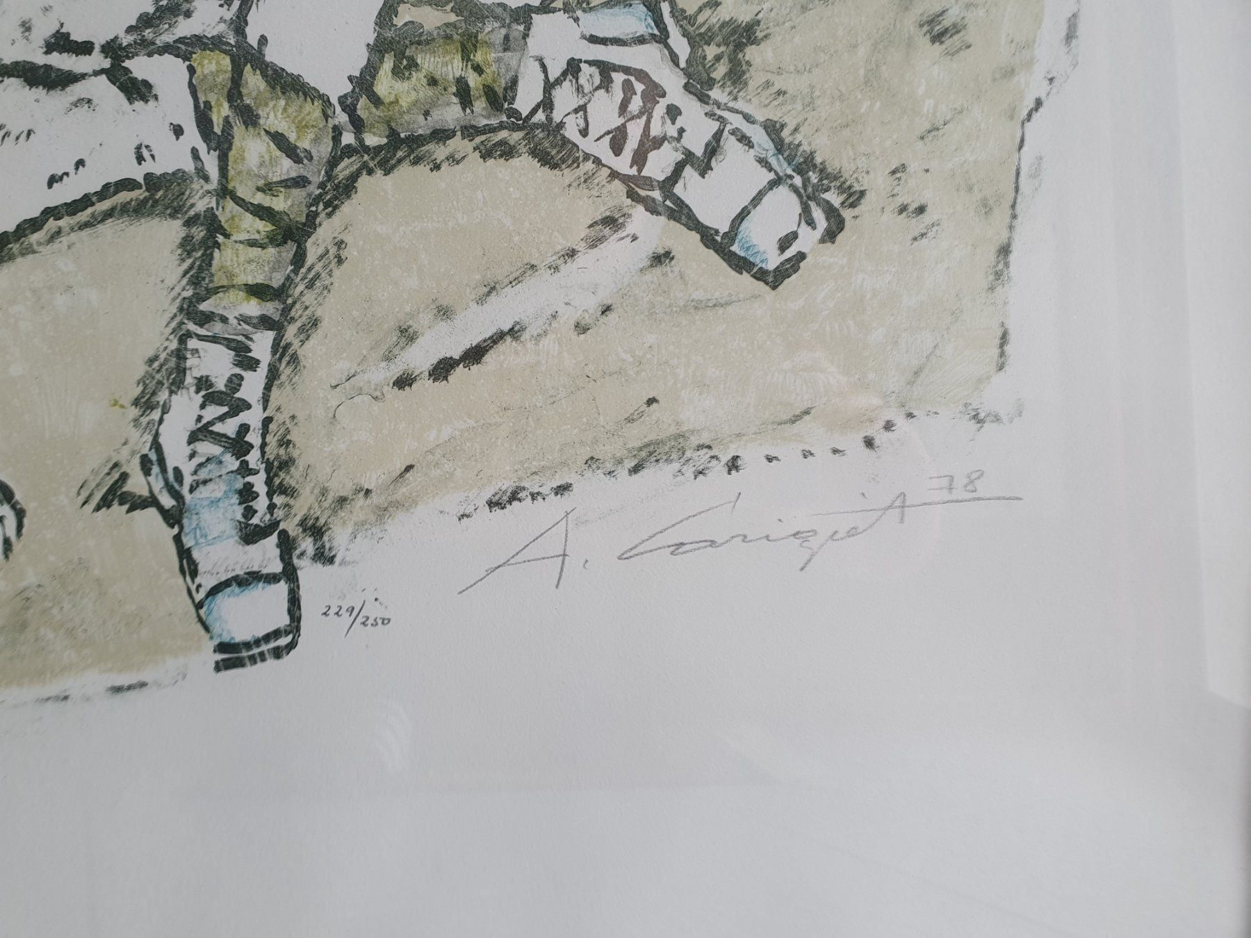 Grafica & Litografie: Carigiet - Original Litho "Der Hirte" – Usato da Wädenswil venduto da VTK_40 1
