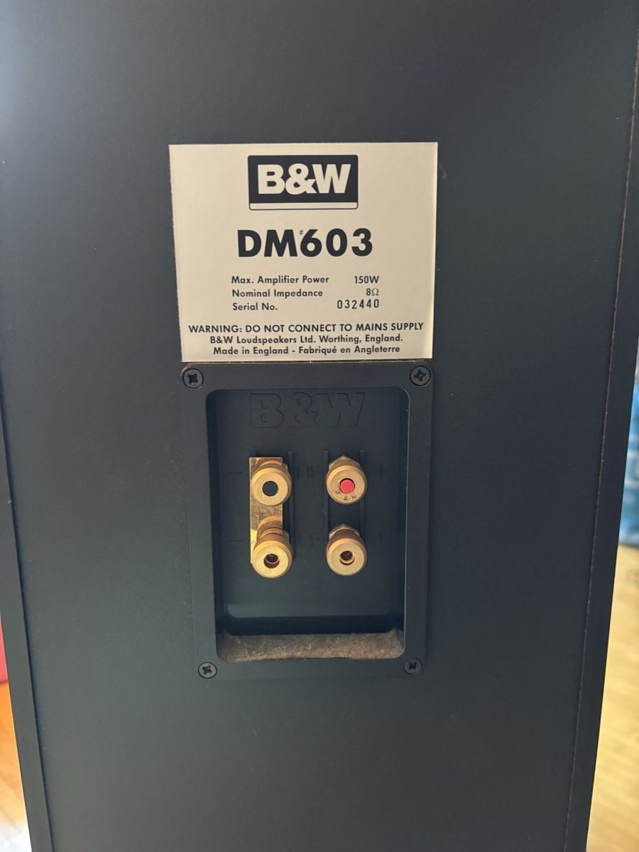 Bowers & Wilkins Casse acustiche: B&W DM603 2x Boxen – Usato da Zufikon venduto da Fullspeed8 3