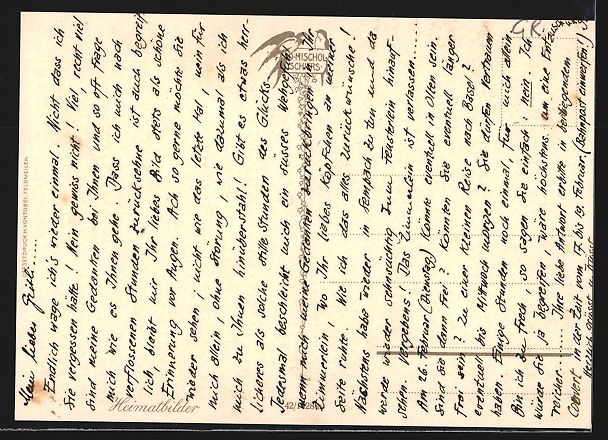 Cartoline postali: Schuls, Ortspartie mit Bergen und einem  – Usato da Berlin venduto da bartko-reher 1