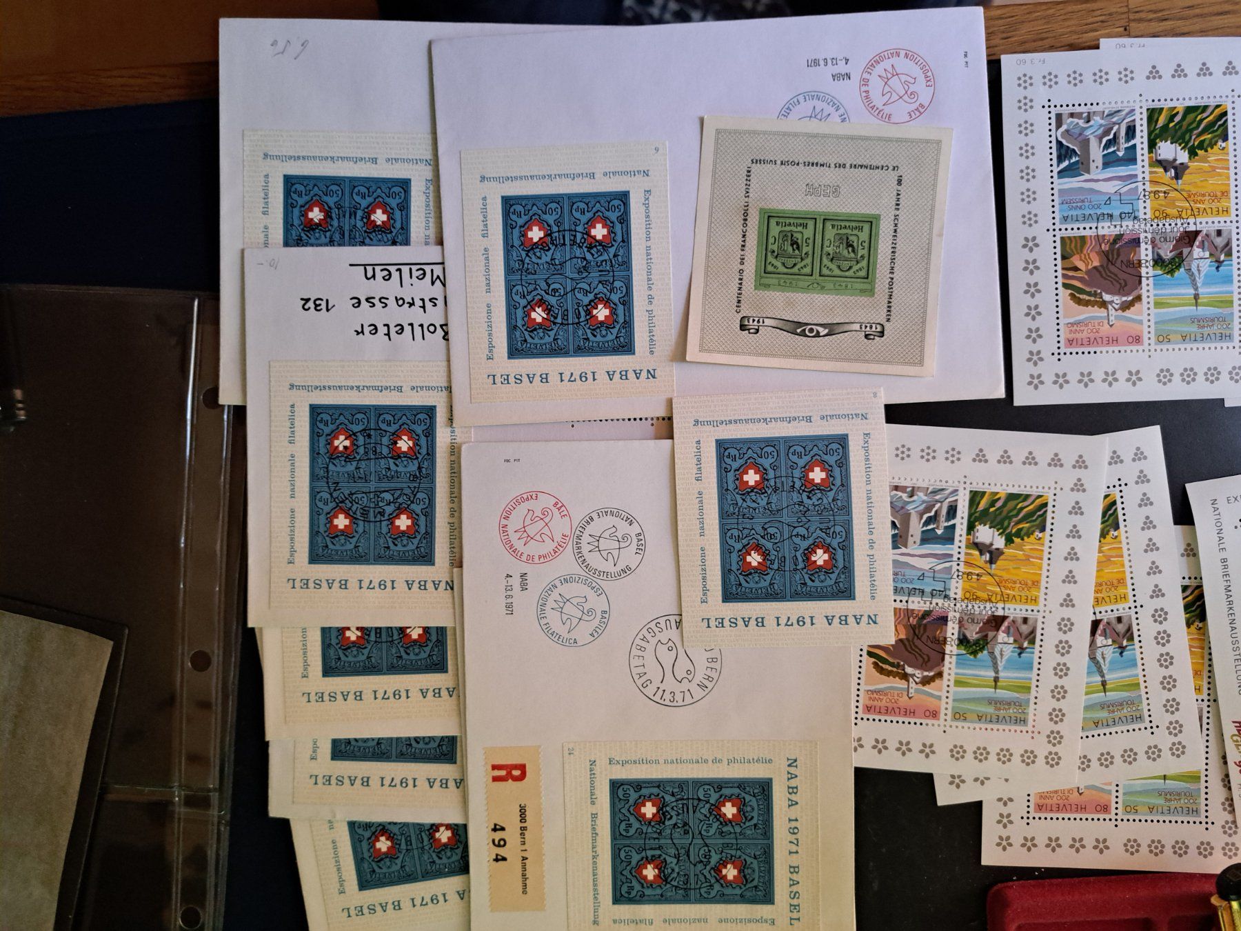 Alle Briefmarken: 30 Blocks div. – Gebraucht aus Affeltrangen von Handre 2