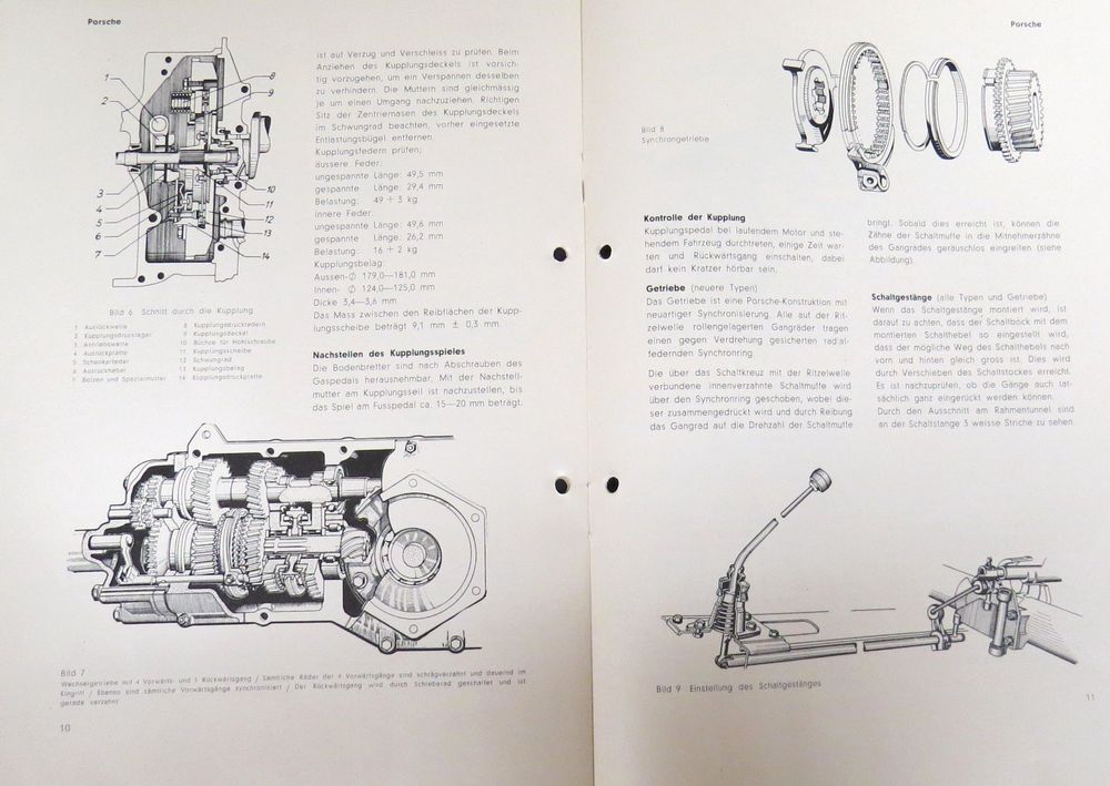 Porsche Diesel Schlepper Reparaturanleitung 1957
