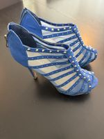 Escarpins d'été Sweet Shoes bleus pointure 38 comme neuf