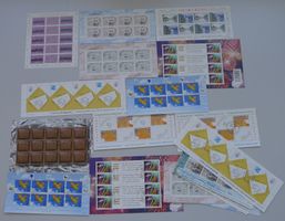 1982-2001, 11 gestempelt + 9 ** Kleinbogen FW: 38.-