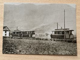 Postkarte AK Strassenbahn Stansstad (1893-1903) 2002