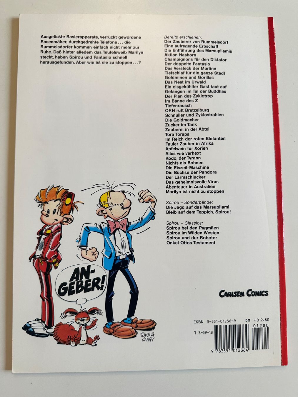 Comics: SPIROU UND FANTASIO BAND 33 – Gebraucht aus Münsingen von Ganjam 2