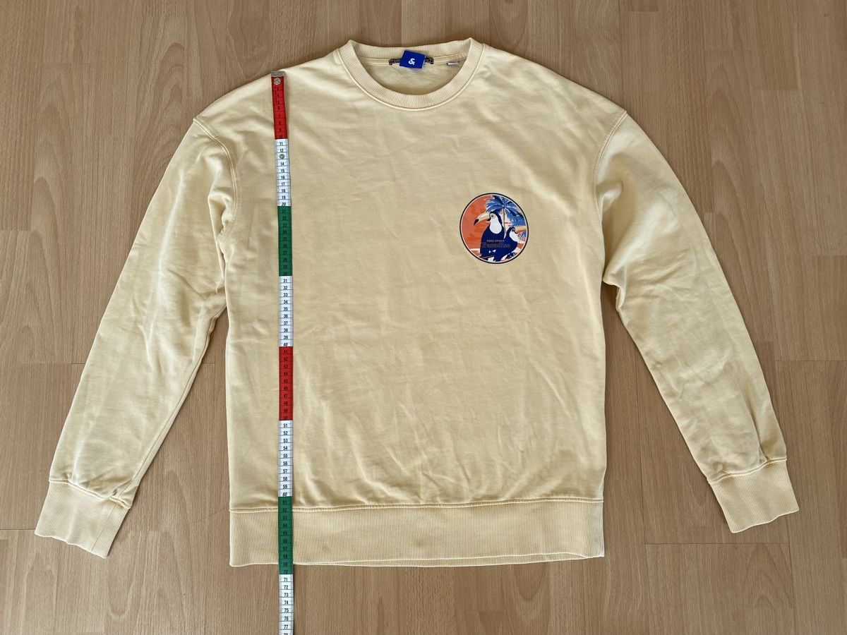 Jack & Jones Maglioni & Felpe: Jack & Jones Pullover gelb Herren Gr. M-L – Nuovo (secondo la descrizione) da Buochs venduto da H16 1