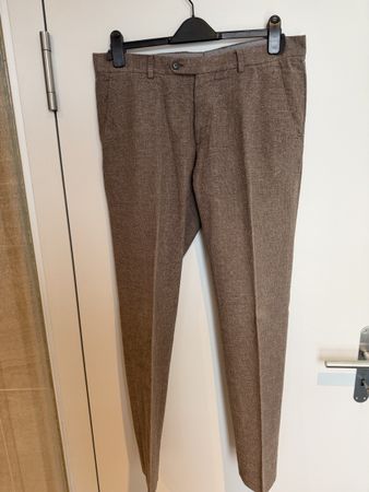 Massimo Dutti Herrenhose, Braun, Gr 44, Top Zustand, wie NEU