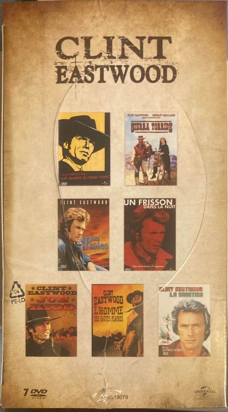 Tutti i DVDs: CLINT EASTWOOD (COFFRET) – Nuovo e nell'imballaggio originale da Poliez-Pittet venduto da Newtown-Records 2