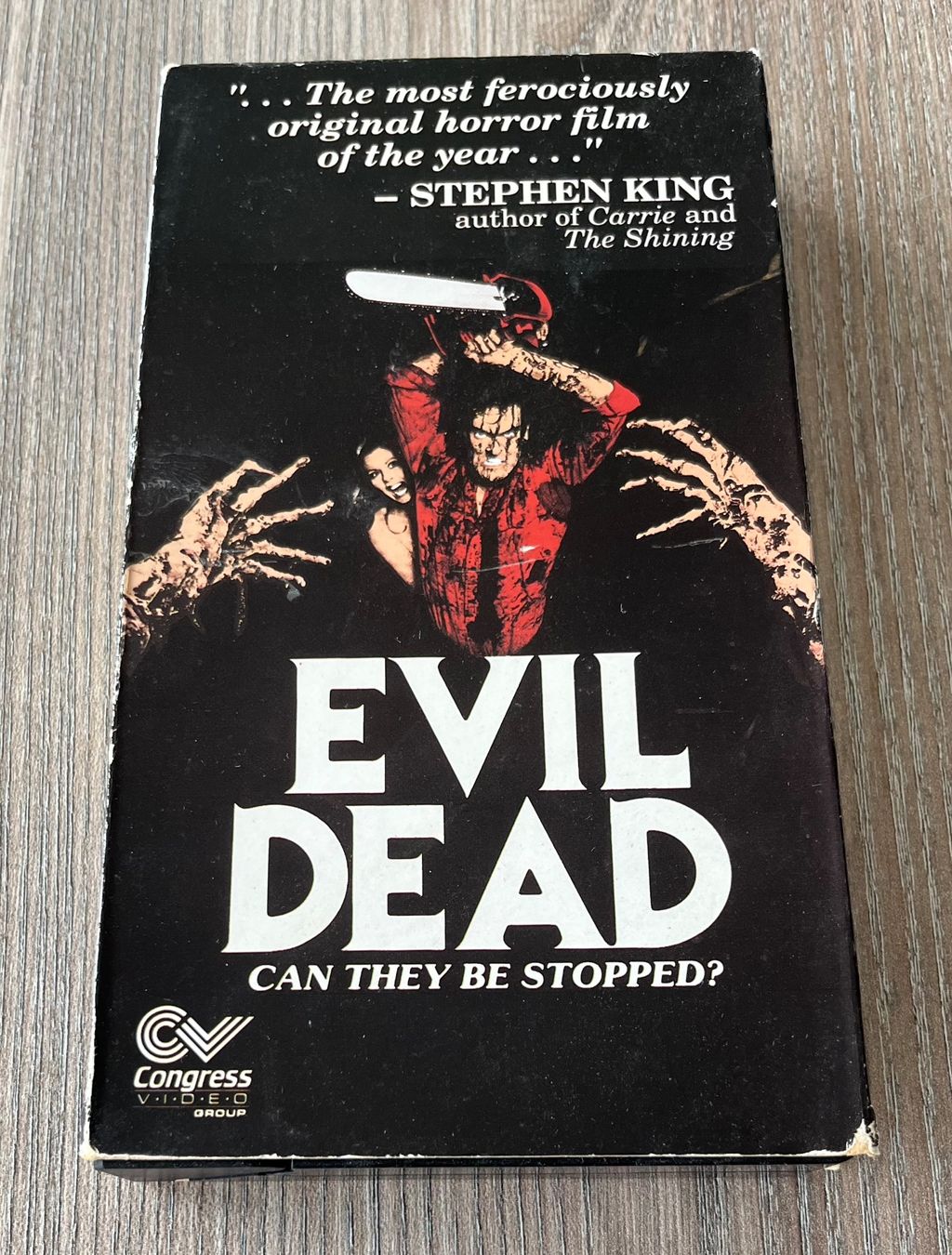 Tutti i VHS: The Evil Dead VHS - Congress Video Group – Usato da Malters venduto da starfighter01