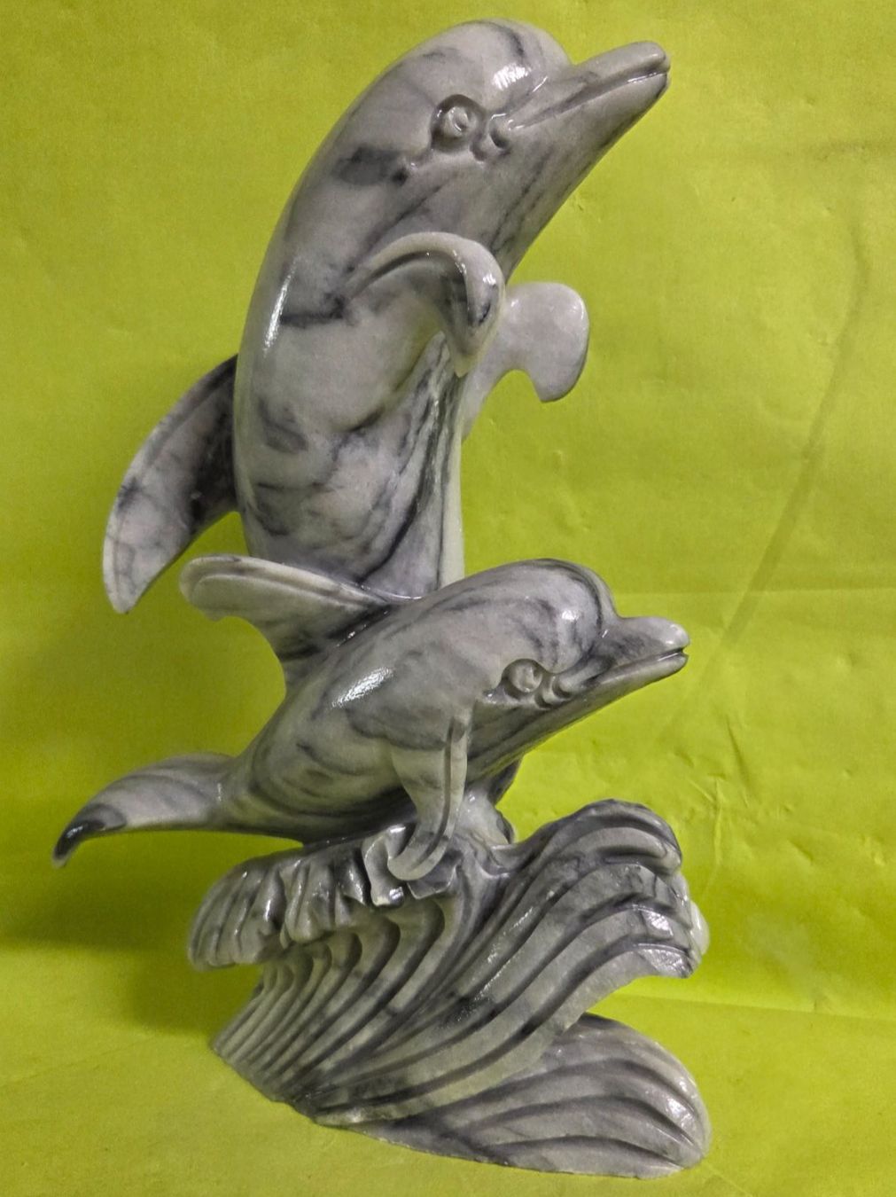 Sculture & Statue: Delfine 30cm aus Marmor – Nuovo (secondo la descrizione) da Roggliswil venduto da Mabelco