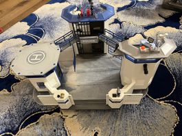 Playmobil Action Police Station, car helicopter horses!