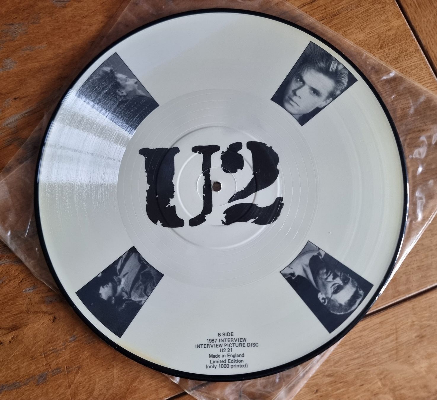 Dischi in vinile: U2       Interview von 1987  Limited Edition – Usato da Knonau venduto da yvo_py8l