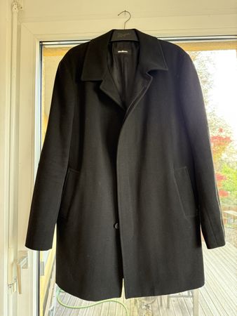 Strellson Herren Mantel, Winter, Schwarz, Top Zustand!