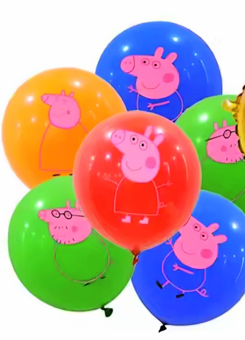 Tutte le decorazioni: Peppa pig Geburtstag deko + 39x Balloons – Nuovo (secondo la descrizione) da Zug venduto da mikey1130 4