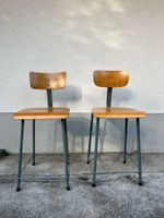 2 Industriehocker / Barstühle