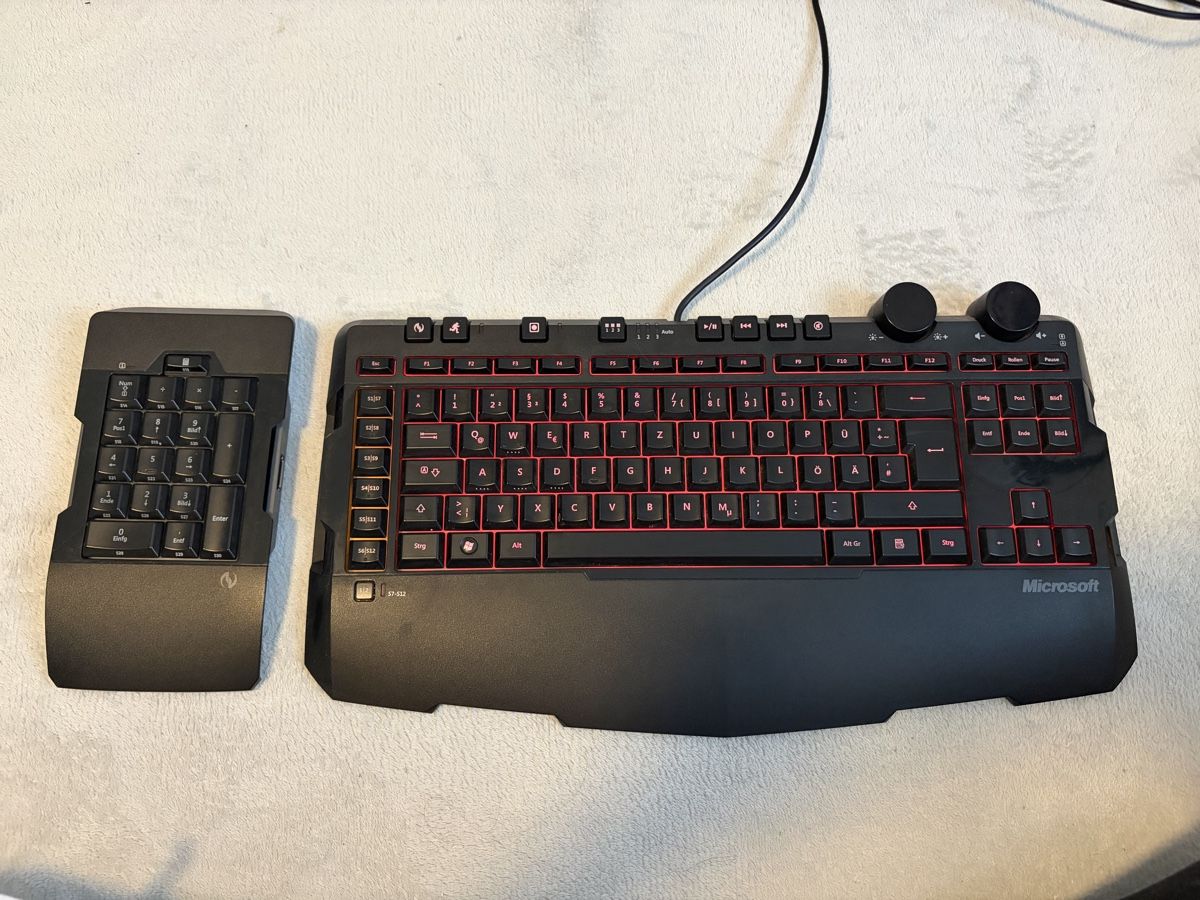 Microsoft Tastiere: Microsoft Sidewinder X6 Gaming Keyboard – Usato da Aesch BL venduto da Kliana 1
