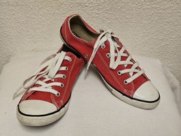 Converse All Star Rote Sneaker Grösse 40.5 Klassisches Model