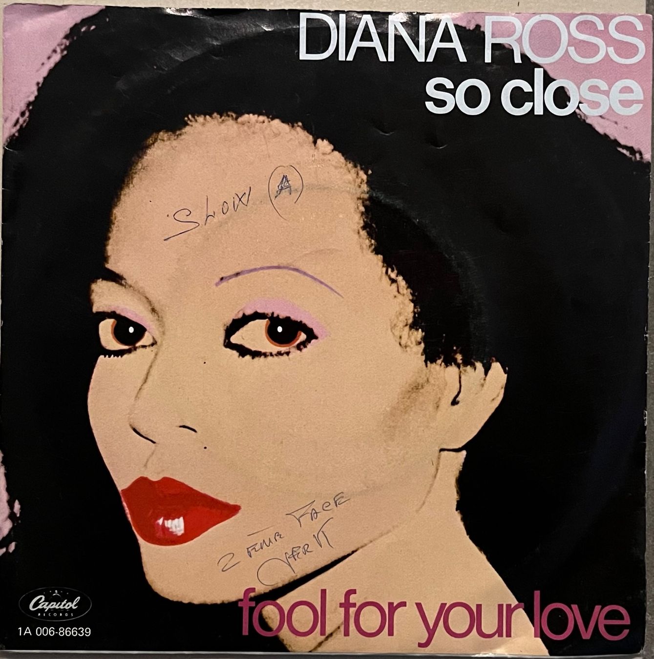 Schallplatten: DIANA ROSS - SO CLOSE – Gebraucht aus Bussigny von vinyl-pas-cher