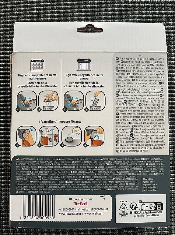 Sonstiges für Haushalt & Wohnen: Rowenta Ersatzfilterset – Neu und originalverpackt aus Erlen von alf710 1