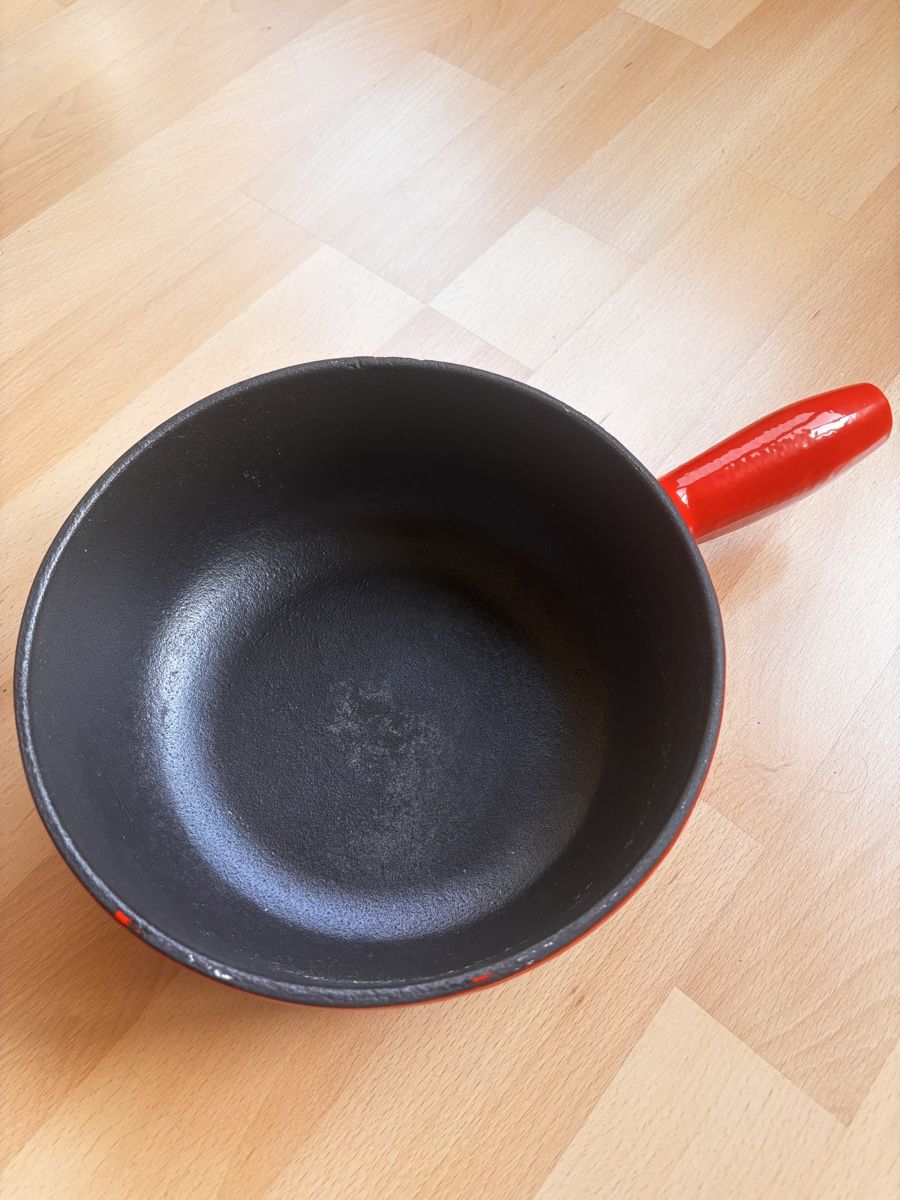 Elettrodomestici da cucina: Fondue Set Gusseisen Rot – Usato da Thun venduto da Gogan 1