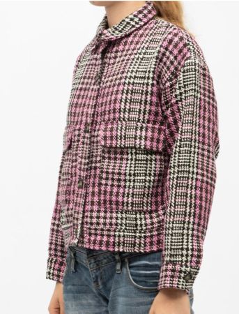 Le Petite Etoile Jacke, kariert, Gr.2 NEU