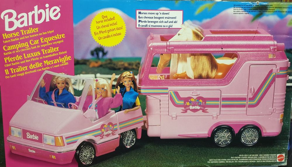 Barbie Pferde Luxus Trailer Kaufen auf Ricardo