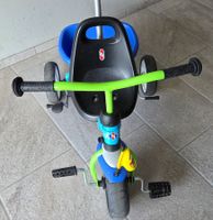 Puky Dreirad Kinder Laufrad mit Schubstange blau guter Zu...