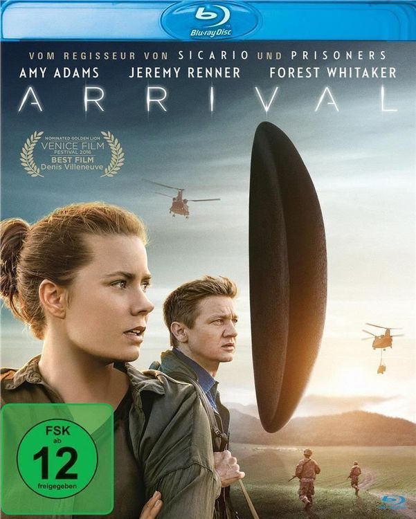 Arrival (2016) Denis Villeneuve/Amy Adams/Jeremy Renner/BD | Kaufen auf ...