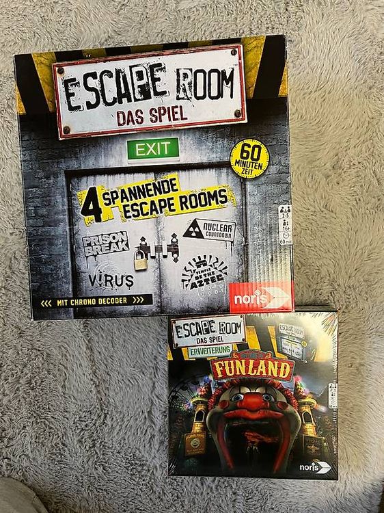 Jeux: Escape Room Spiel inkl. Erweiterung – D'occasion à Kaltbrunn par Sabrina.R