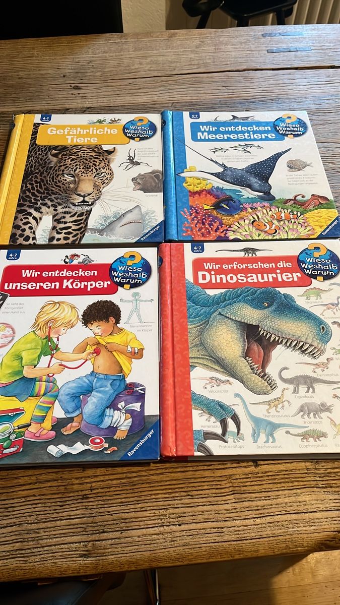 Libri: 4 Kinderbücher "Wir entdecken" von Ravensburger – Usato da Zürich venduto da leoverload