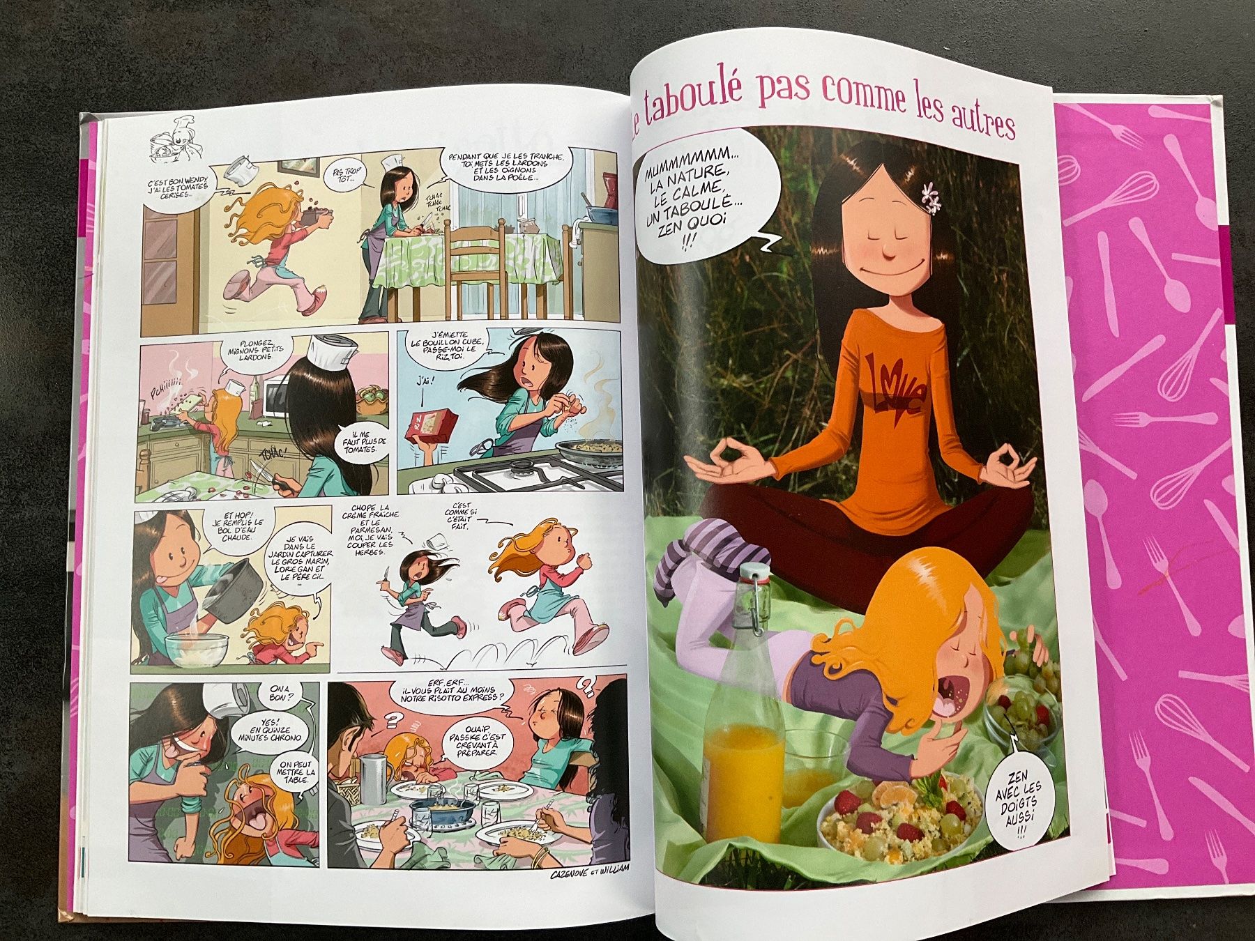 Libri: La Cuisine des Sisters sous forme de BD – Usato da Avenches venduto da Lactobacille 4