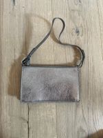 kleine Silberne/Bronze Handtasche