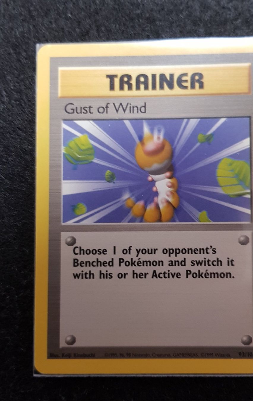 Pokémon Sammelbilder & Trading cards: NM! EN Gust of Wind Base Set 93/102 – Gebraucht aus Dübendorf von Nemo_0