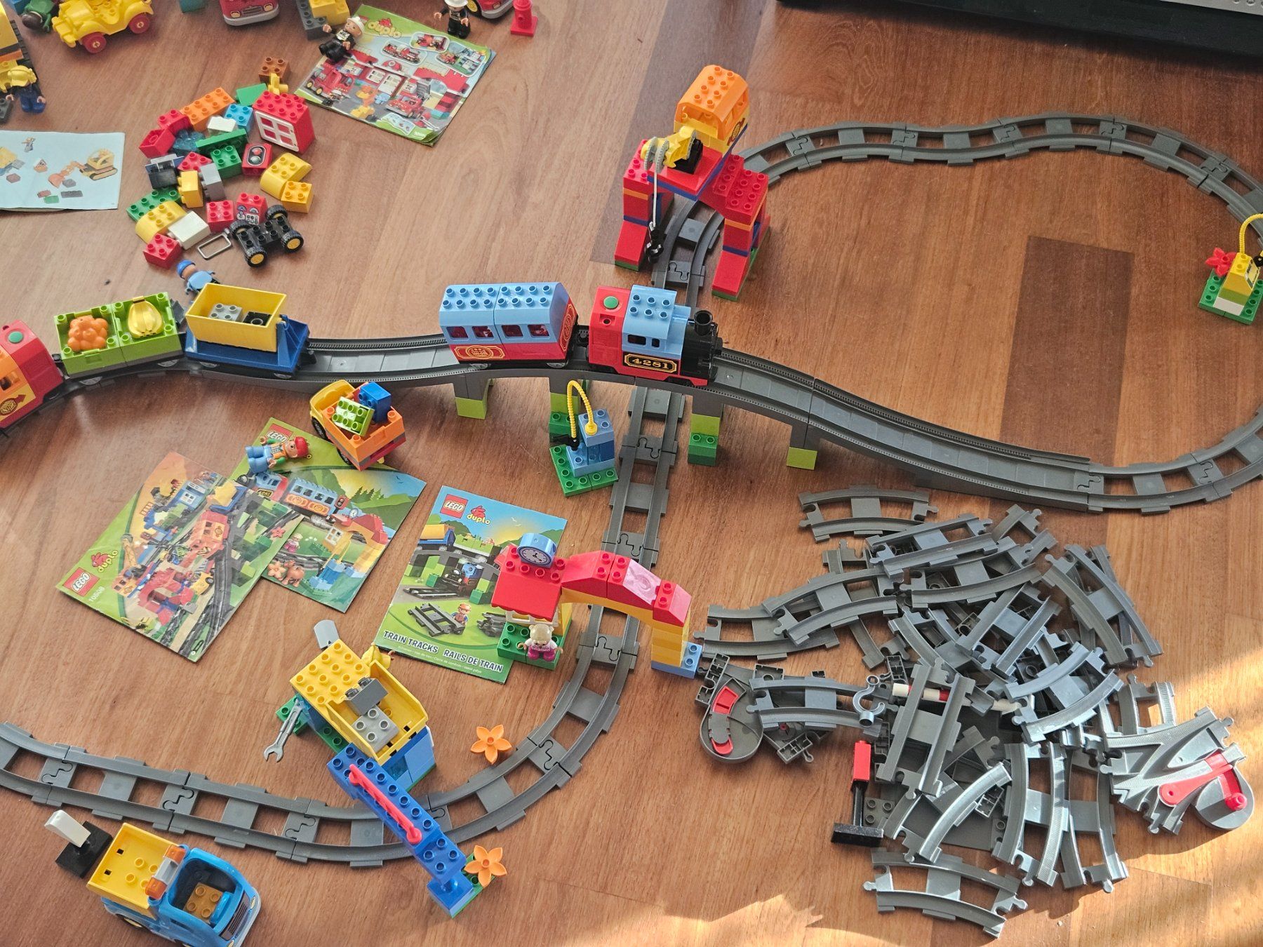 Lego Kit di costruzioni: Riesige Duplo Zug Sammlung (Neuwert über 300 CHF) – Usato da Biel-Bienne venduto da scoualito 1