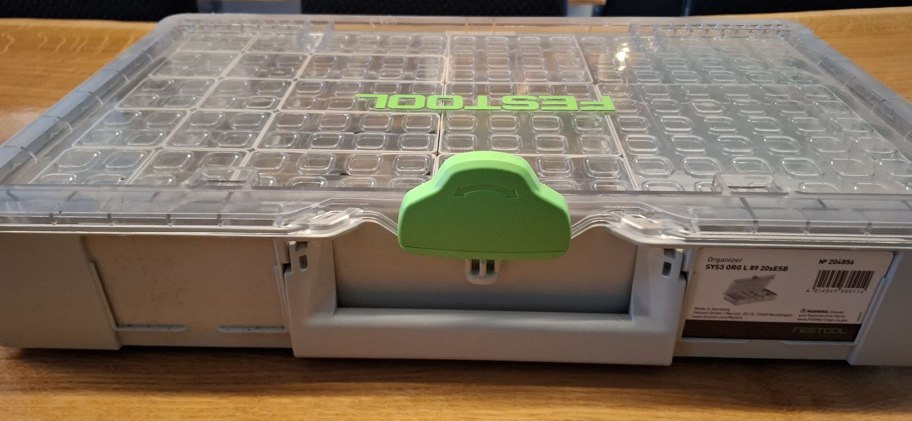 Casse di trasporto: Festool Organizer SYS3 ORG L 89 20xESB neuwertig – Nuovo (secondo la descrizione) da Guntershausen venduto da Jtattoo 4